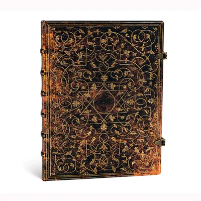 Paperblanks Notebook Grolier, Ultra, wide ruled, hard cover, 72 sheets