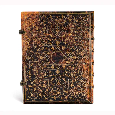 Paperblanks Notebook Grolier, Ultra, wide ruled, hard cover, 72 sheets