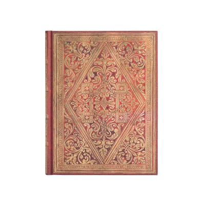 Paperblanks Notebook Golden Pathway, Ultra, wide ruled, hardcover, 72 sheets