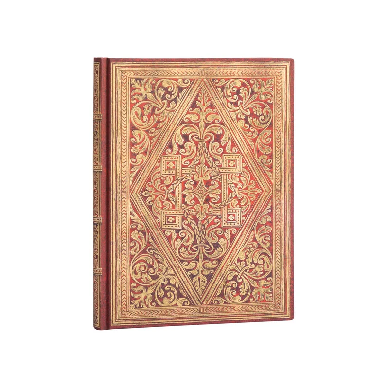 Paperblanks Notebook Golden Pathway, Ultra, wide ruled, hardcover, 72 sheets