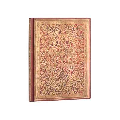 Paperblanks Notebook Golden Pathway, Ultra, wide ruled, hardcover, 72 sheets