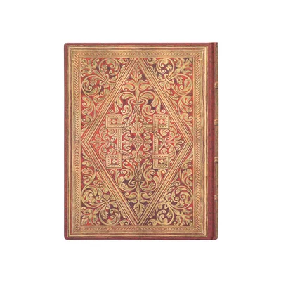 Paperblanks Notebook Golden Pathway, Ultra, wide ruled, hardcover, 72 sheets
