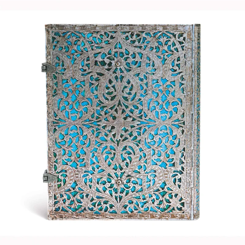 Paperblanks Notebook Maya Blue, Ultra, ruled, hard cover, 120 sheets