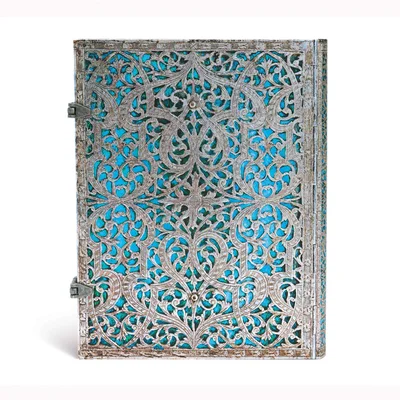 Paperblanks Notebook Maya Blue, Ultra, ruled, hard cover, 120 sheets