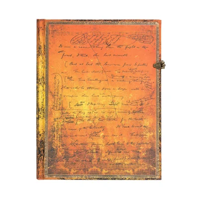 Paperblanks Notebook H.G. Wells' 75th, Ultra, wide ruled, hardcover, 72 sheets