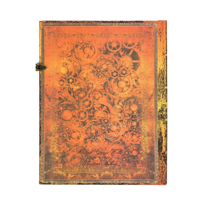 Paperblanks Notebook H.G. Wells' 75th, Ultra, wide ruled, hardcover, 72 sheets