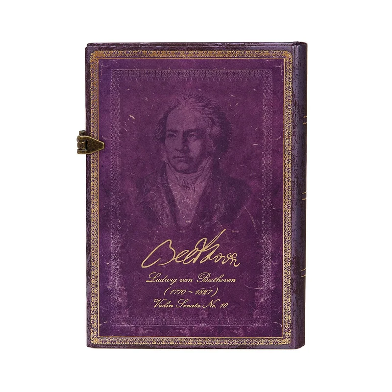 Paperblanks Notebook Beethoven's 250th Birthday, Midi, ruled, hardcover, 120 sheets