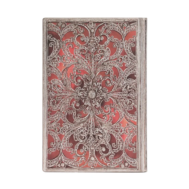 Paperblanks Notebook Garnet, Ultra, wide ruled, softcover, 88 sheets