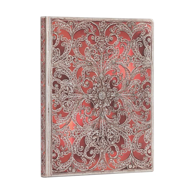 Paperblanks Notebook Garnet, Ultra, wide ruled, softcover, 88 sheets