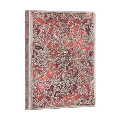 Paperblanks Notebook Garnet, Ultra, wide ruled, softcover, 88 sheets