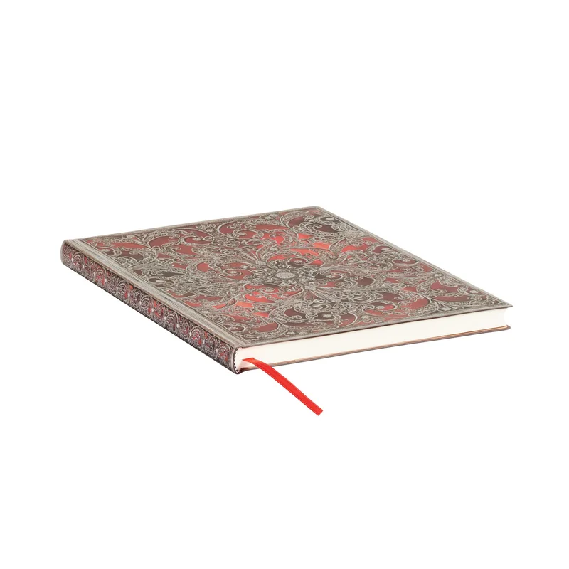 Paperblanks Notebook Garnet, Ultra, wide ruled, softcover, 88 sheets