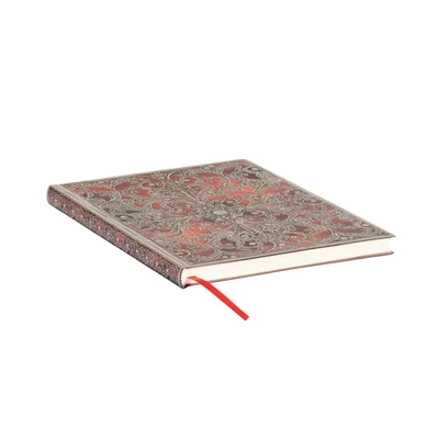 Paperblanks Notebook Garnet, Ultra, wide ruled, softcover, 88 sheets