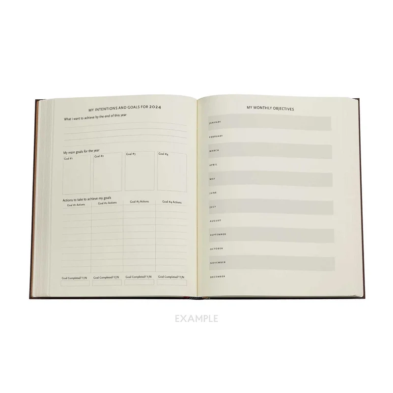 Paperblanks Business Planner Inkblot, Ultra, softcover, 112 sheets, for 2024
