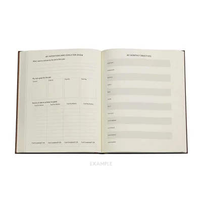 Paperblanks Business Planner Inkblot, Ultra, softcover, 112 sheets, for 2024