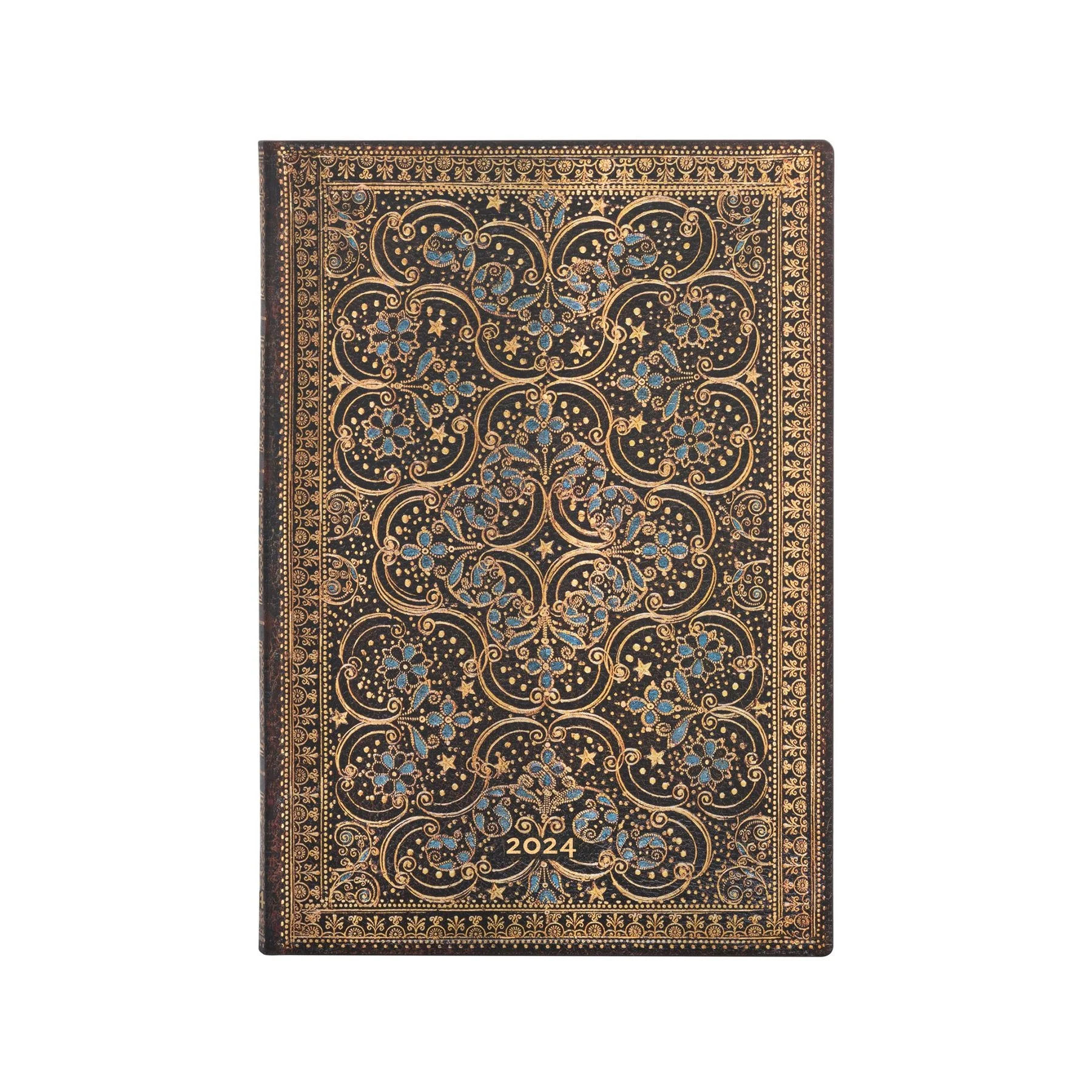 Paperblanks Planner Restoration, Midi, horizontal, soft cover, 88 sheets, for 2024