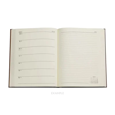 Paperblanks Planner Granada Turquoise, Ultra, Verso, hardcover, 80 sheets, for 2024