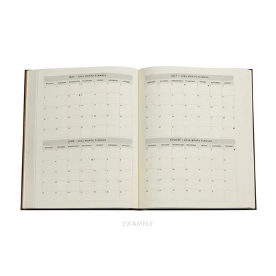 Paperblanks Planner Granada Turquoise, Ultra, Verso, hardcover, 80 sheets, for 2024