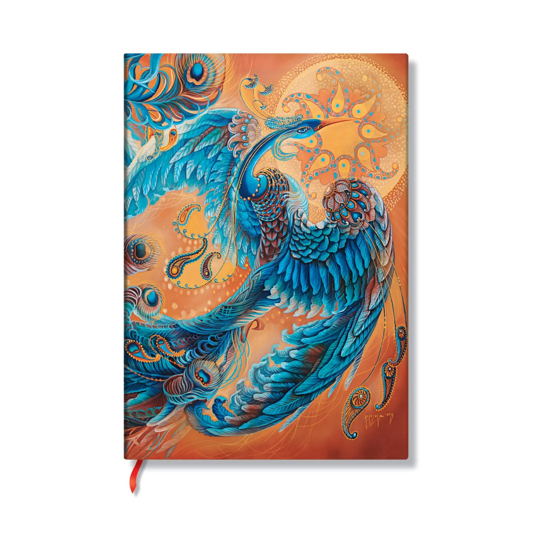 Paperblanks Notebook Skybird, Midi, hard cover, 72 sheets