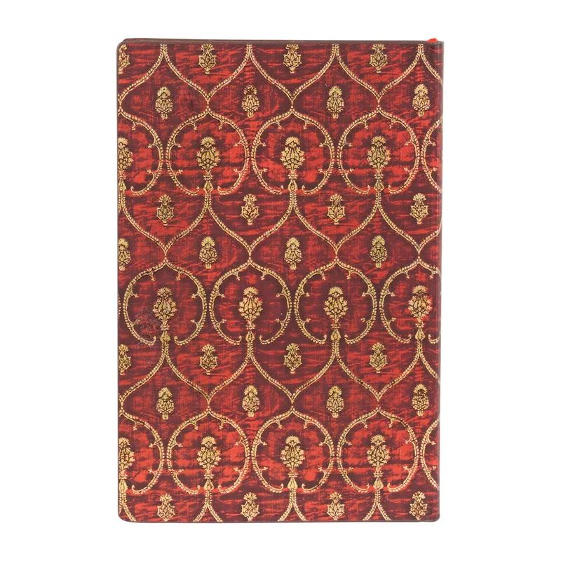 Paperblanks Notebook Red Velvet, Mini, wide ruled, softcover, 104 sheets