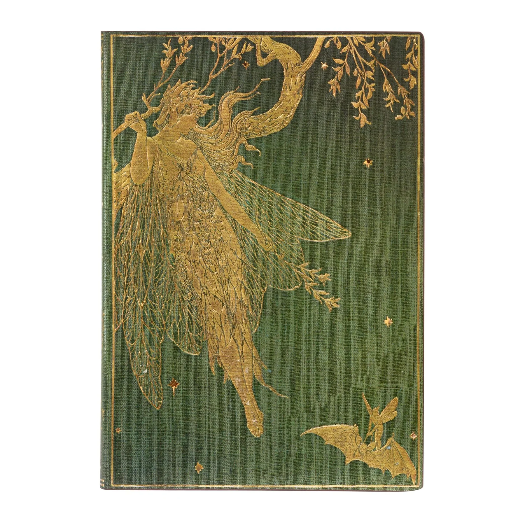 Paperblanks Notebook Olive Fairy, Midi, Ruled, Softcover, 88 Sheets