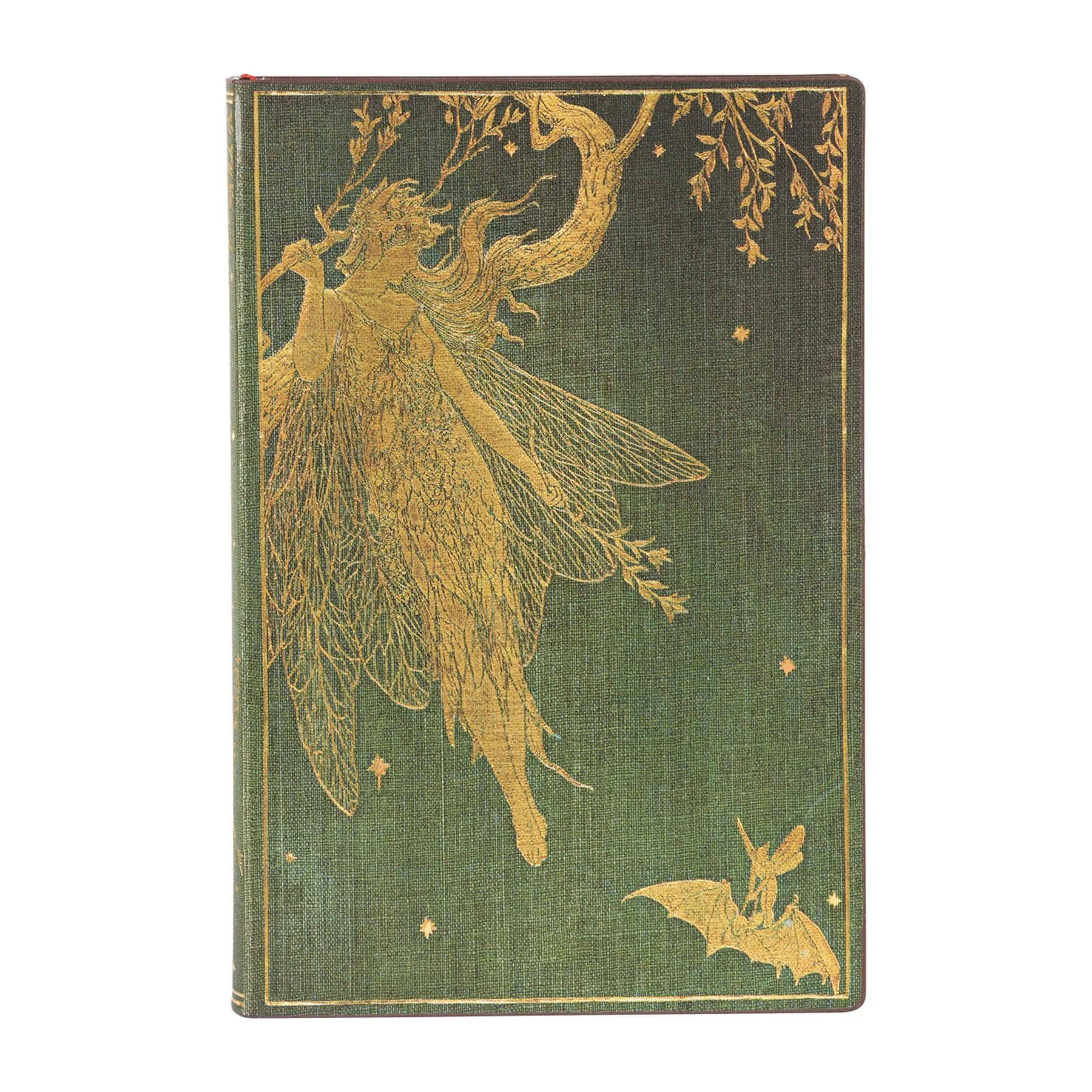 Paperblanks Notebook Olive Fairy, Mini, wide ruled, softcover, 104 sheets