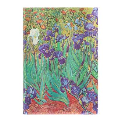 Paperblanks Address book Van Gogh's Irises, Midi, 72 sheets