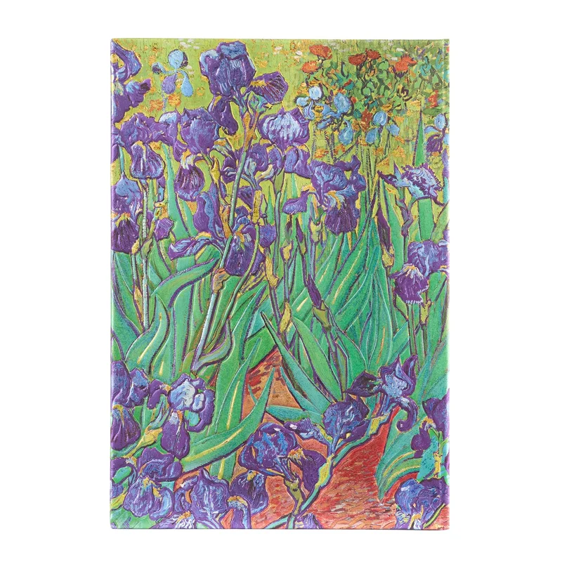 Paperblanks Address book Van Gogh's Irises, Midi, 72 sheets