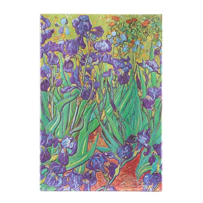 Paperblanks Address book Van Gogh's Irises, Midi, 72 sheets