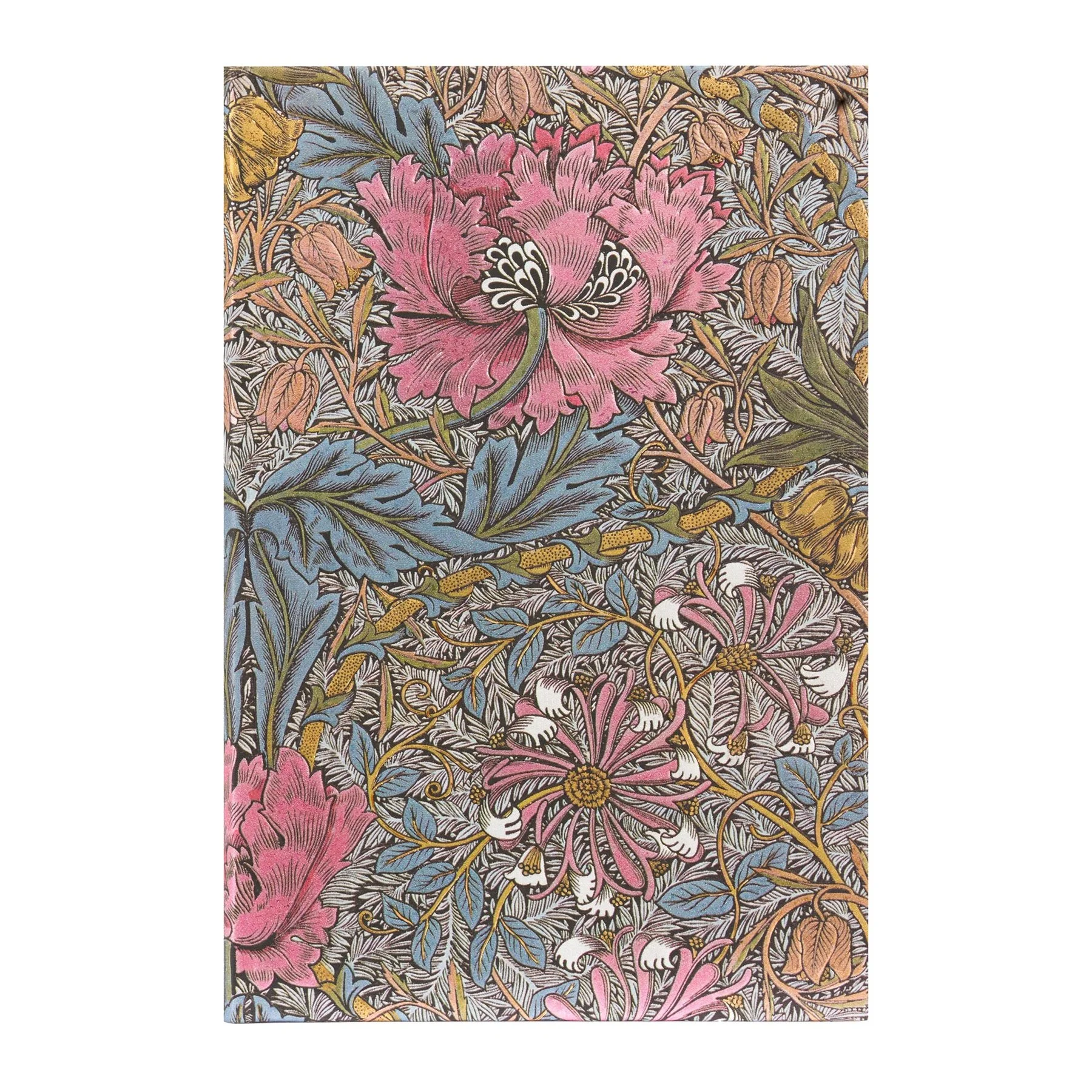 Paperblanks Address Book William Morris Pink Honeysuckle, Mini, 64 sheets
