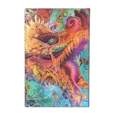 Paperblanks Planner Humming Dragon, Maxi, dotted, softcover, 96 sheets