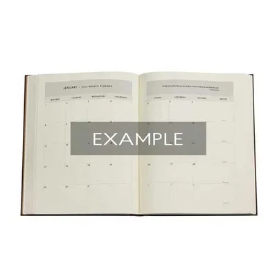 Paperblanks Business planner Inkblot Bold, Ultra, soft cover, 112 sheets, for 2025