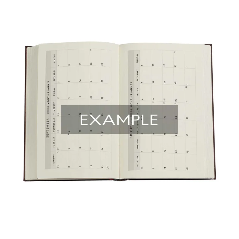 Paperblanks Planner Blue Luxe, Mini, Verso, hard cover, 80 sheets, for 2025
