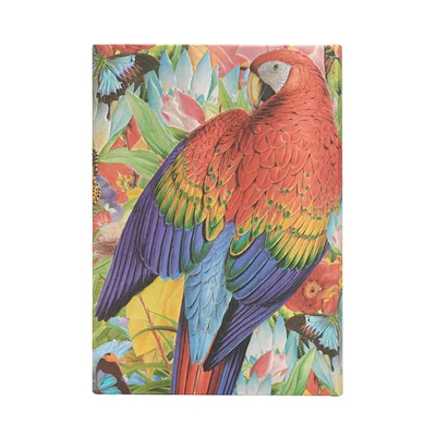 Paperblanks Planner Tropical Garden, Midi, Verso, hard cover, 80 sheets, for 2025