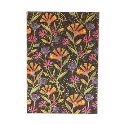 Paperblanks Planner Wild Flowers, Midi, 1 day per page, softcover, 216 sheets, for 2025