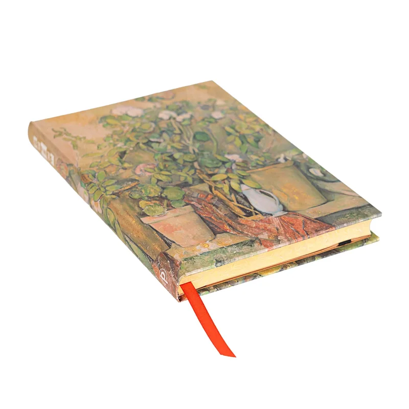 Paperblanks Notebook Cezanne's Terracotta, Midi, wide ruled, hard cover, 72 sheets