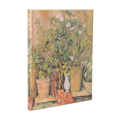 Paperblanks Notebook Cezanne's Terracotta, Ultra, wide ruled, hard cover, 72 sheets