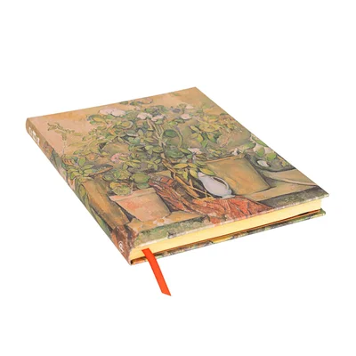 Paperblanks Notebook Cezanne's Terracotta, Ultra, wide ruled, hard cover, 72 sheets