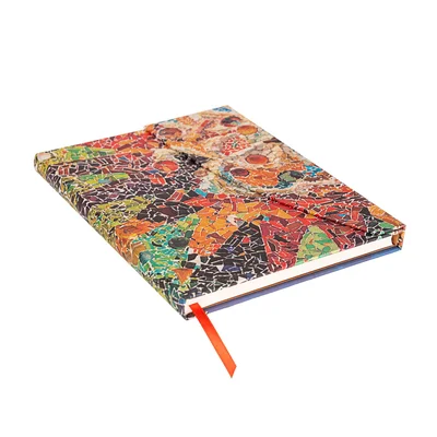 Paperblanks Notebook Gaudi's Sun, Ultra, unruled, hard cover, 72 sheets