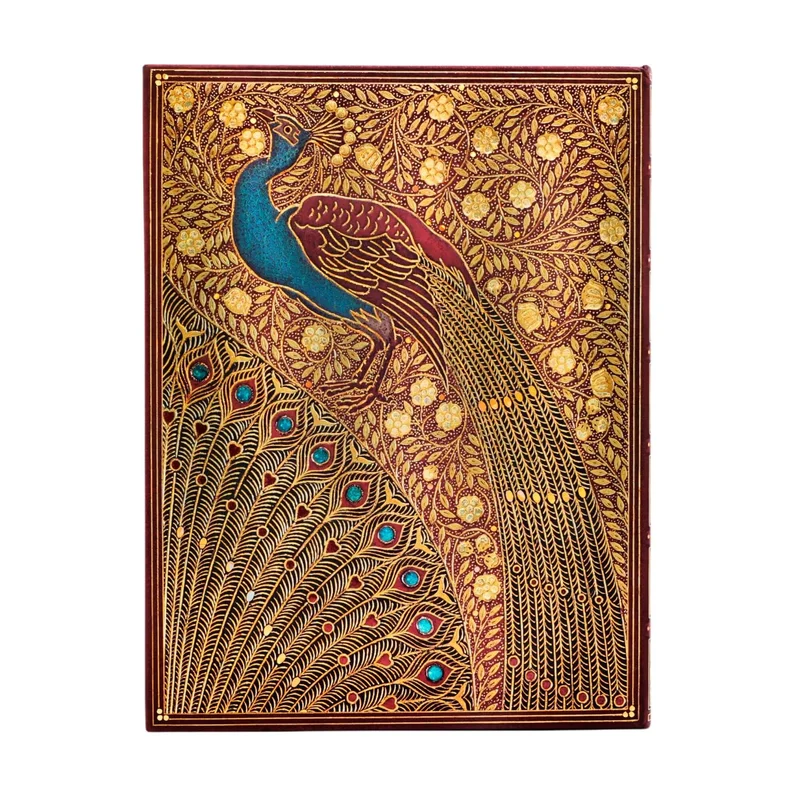 Paperblanks Notebook Hafiz's Peacocks, Ultra, hardcover, 72 sheets