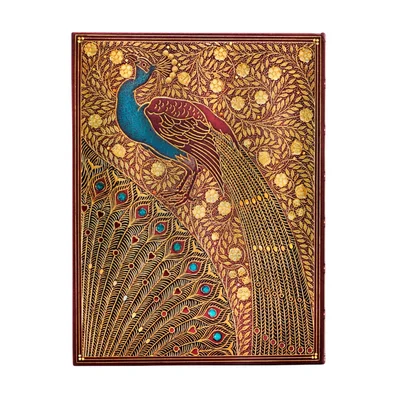 Paperblanks Notebook Hafiz's Peacocks, Ultra, hardcover, 72 sheets