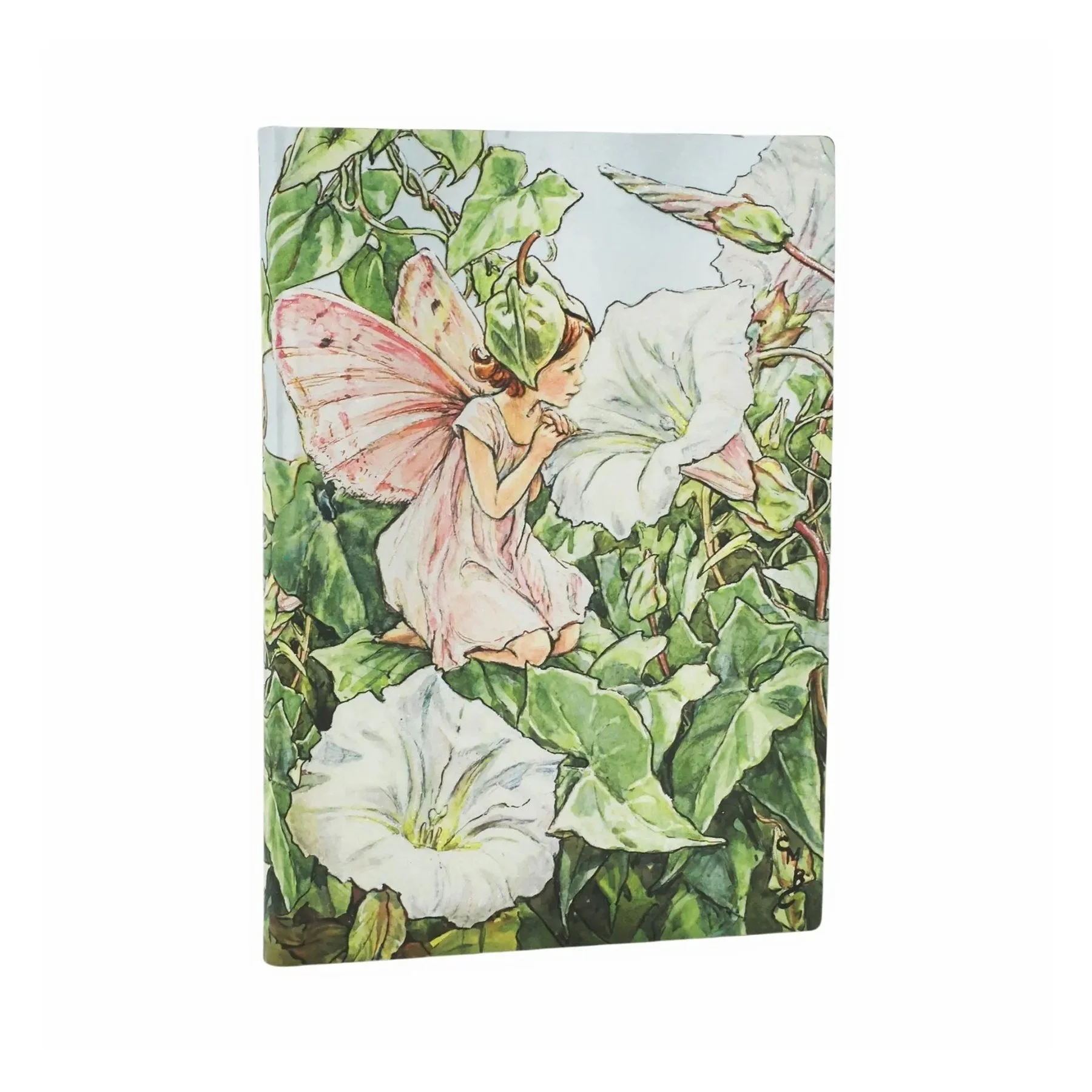 Paperblanks Notebook Bindweed Fairy, Midi, unlined, softcover, 88 sheets