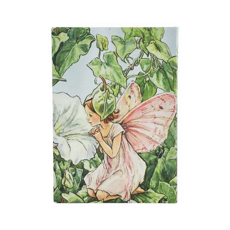 Paperblanks Notebook Bindweed Fairy, Midi, unlined, softcover, 88 sheets