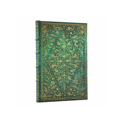 Paperblanks Journal Emerald Flower, Mini, unruled, hardcover, 88 sheets