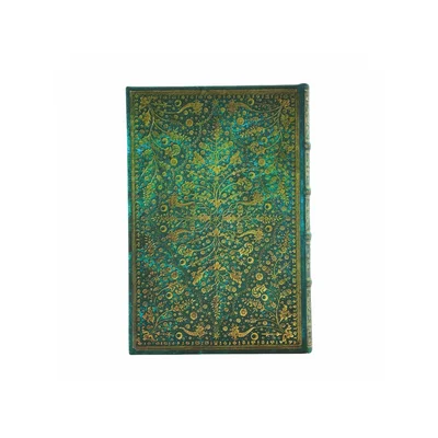 Paperblanks Journal Emerald Flower, Mini, unruled, hardcover, 88 sheets
