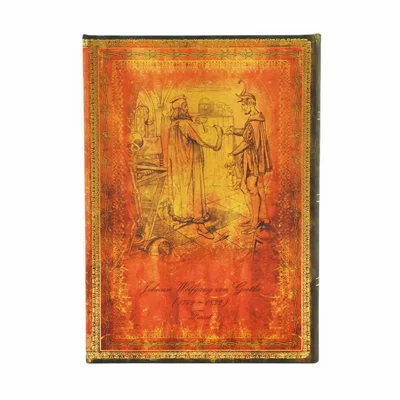 Paperblanks Тефтер Goethe Faust, Ultra, нелиниран, твърда корица, 72 листа