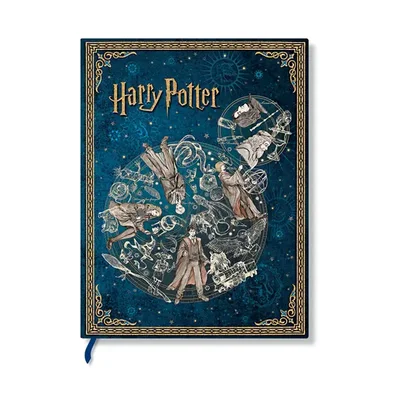 Paperblanks Journal Legends of Hogwarts, Midi, hardcover, unruled, 72 sheets