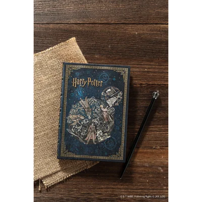 Paperblanks Тефтер Legends of Hogwarts, Ultra, твърда корица, нелиниран, 72 листа