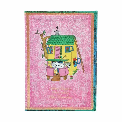 Paperblanks Notebook Pippi Longstocking, Ultra, hardcover, unlined, 72 sheets