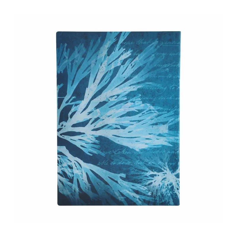 Paperblanks Journal Sea Flowers, Midi, softcover, wide ruled, 88 sheets