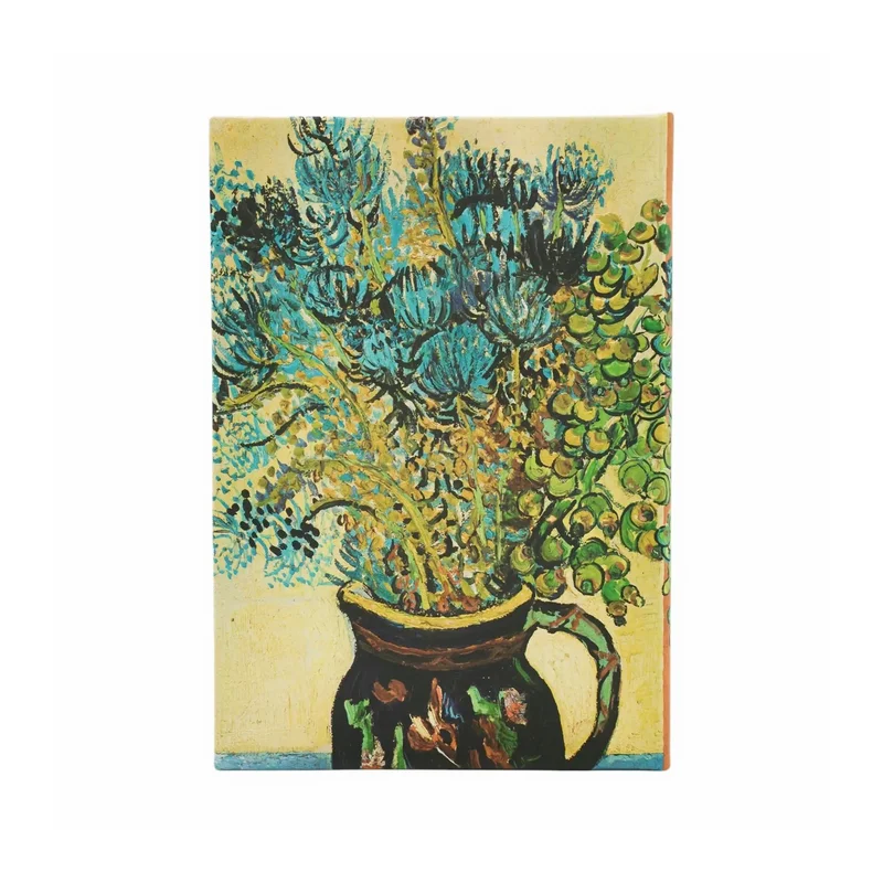 Paperblanks Тефтер Van Gogh's Still Life, Midi, широки редове, твърда корица, 72 листа